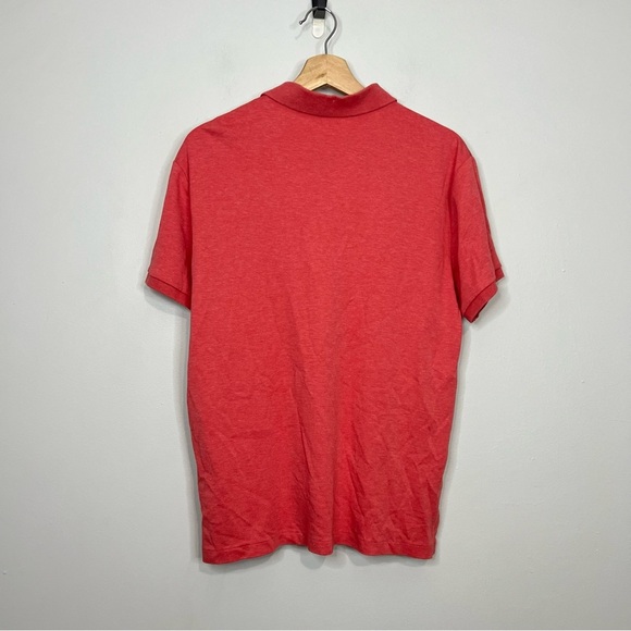 Polo Ralph Lauren Heathered Red Custom Slim Polo Medium - Picture 7 of 7